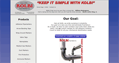 Desktop Screenshot of kolbipipemarkers.com